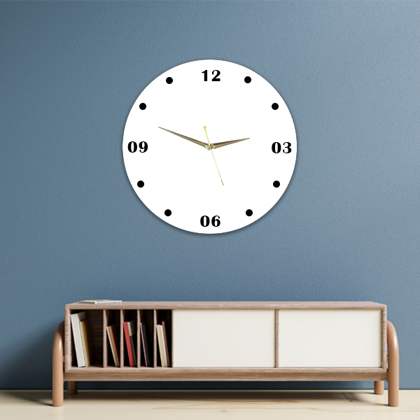Circle Personalized Wall Clock