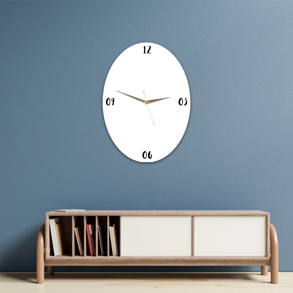 Ovel Personalized Wall Clock