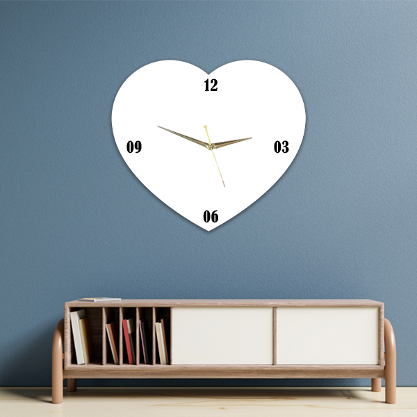 Heart Personalized Wall Clock
