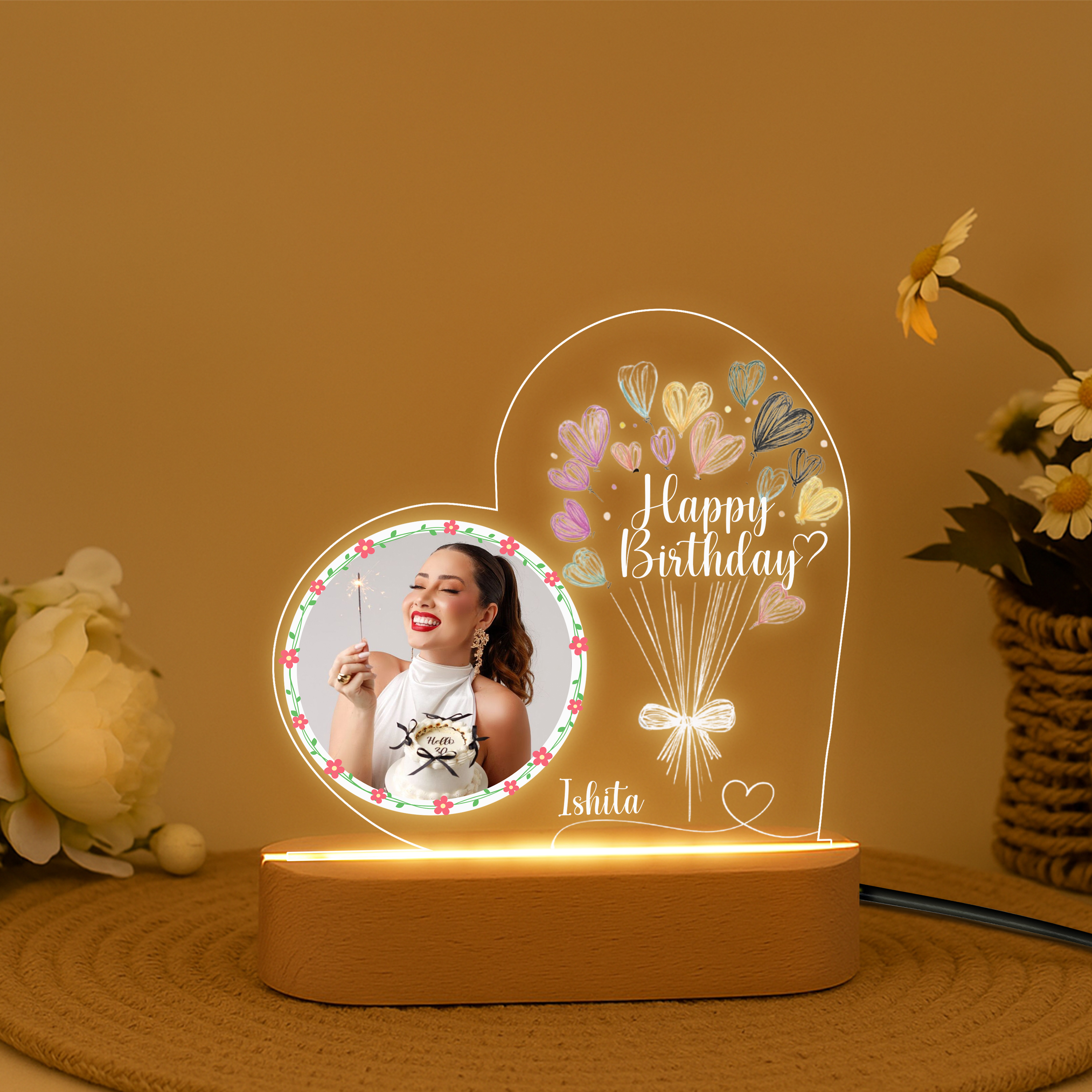 Custom Birthday Photo Gift for Special Memories