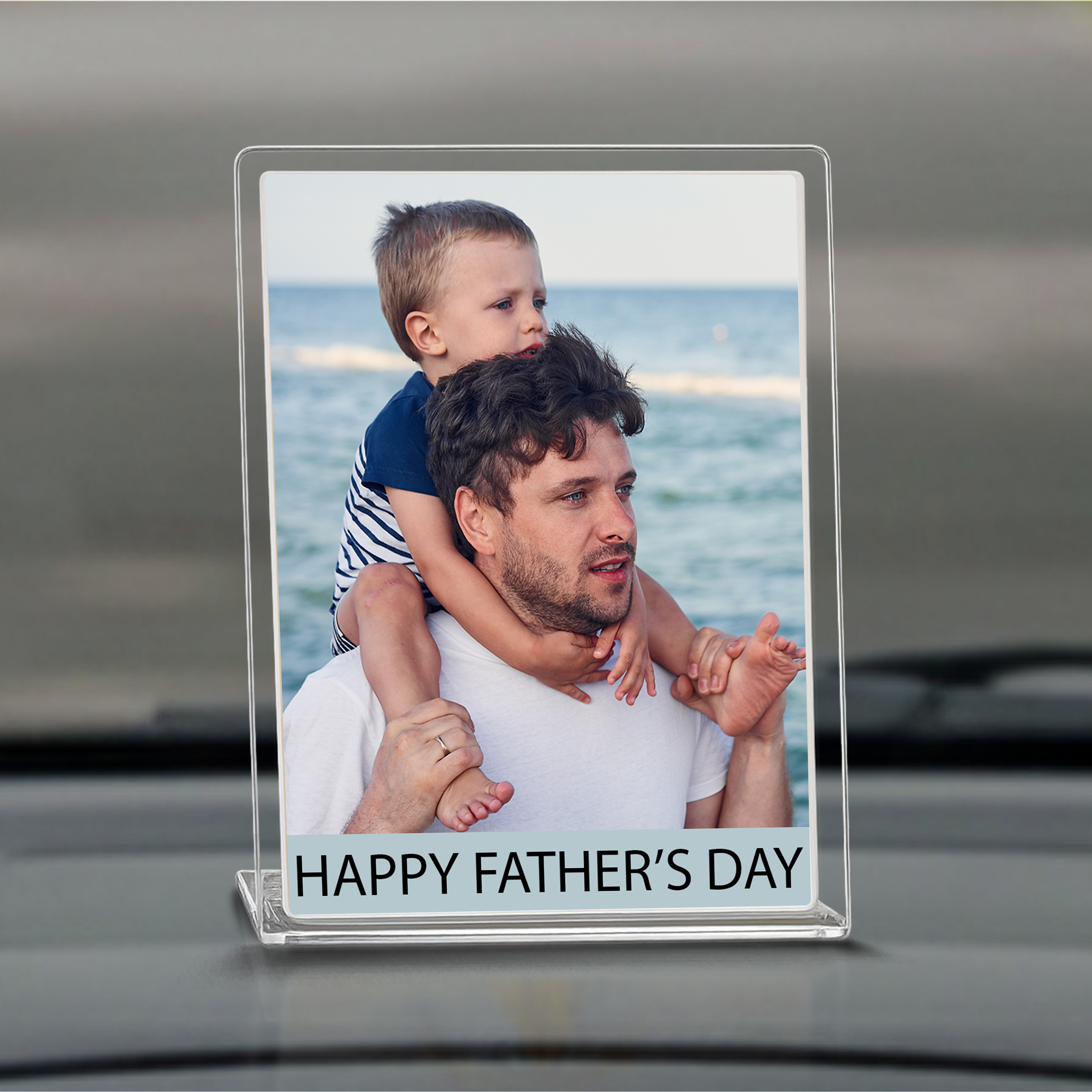 Personalized Car Dashboard Photo Stand Gift Decor
