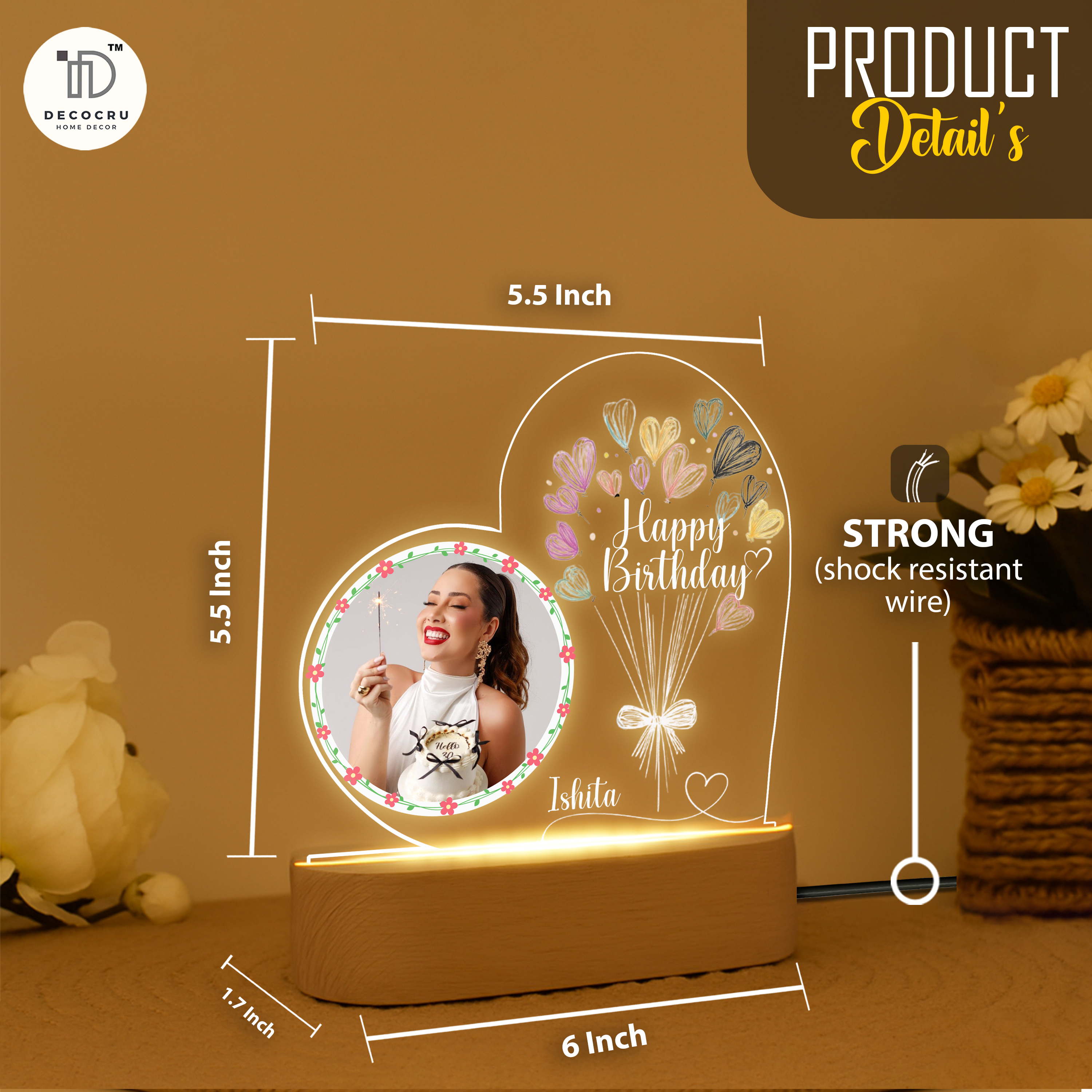 Custom Birthday Photo Gift for Special Memories - Image 5