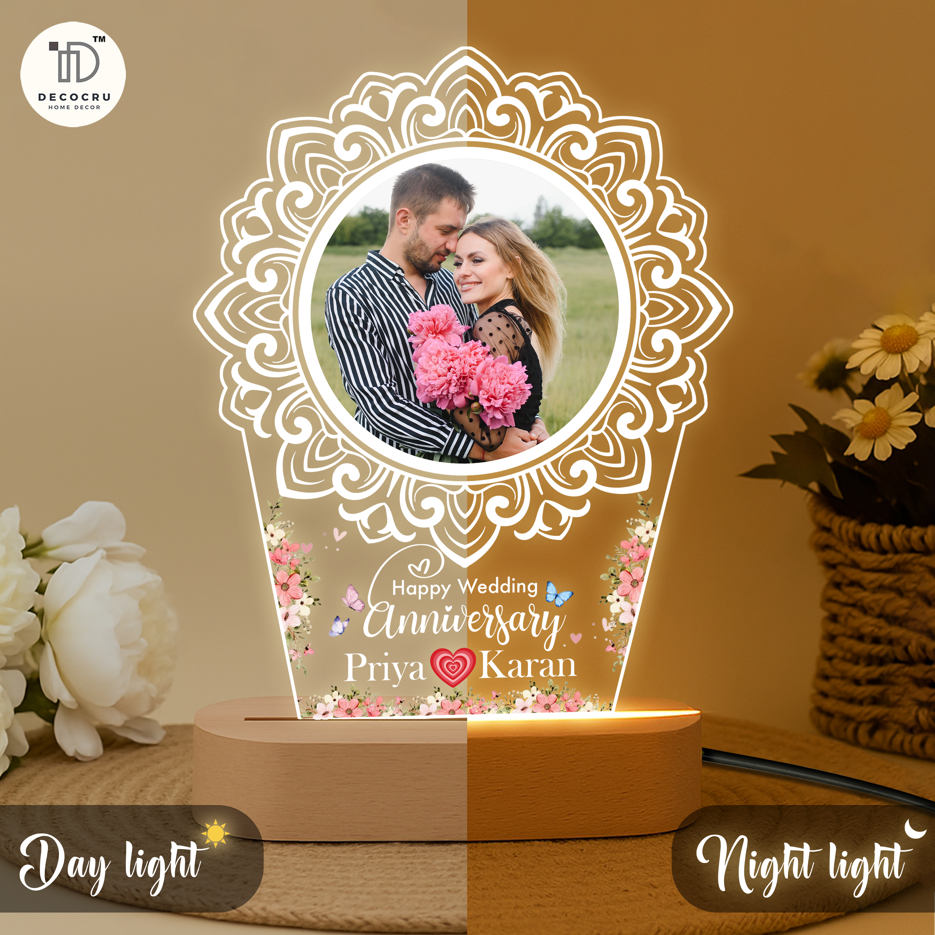 Personalized Anniversary Photo Gift for Lovely Couples - Image 4