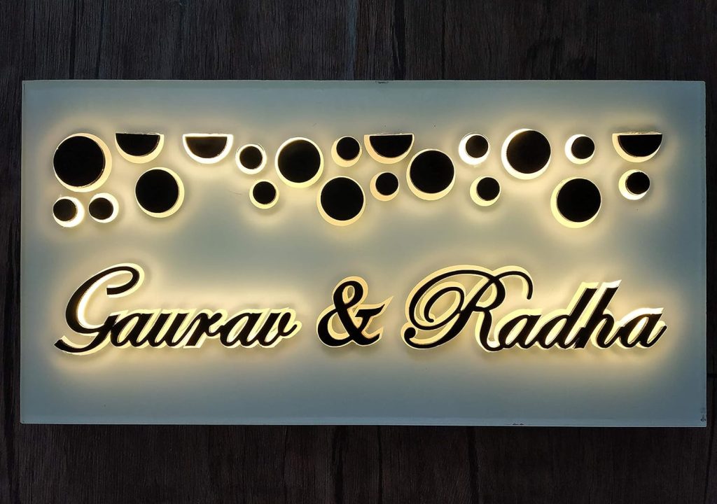 Personalised Home/Door Name Plate