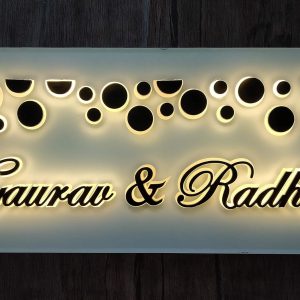 Personalised Home/Door Name Plate